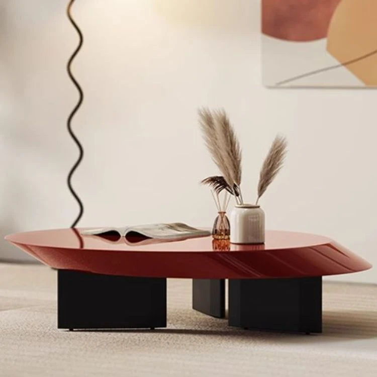 Stylish Multi-Layer Board Tea Table - Modern Round Coffee Table for Living Room Decor fmfd-5069