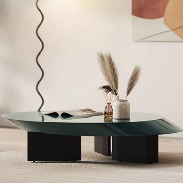 Stylish Multi-Layer Board Tea Table - Modern Round Coffee Table for Living Room Decor fmfd-5069