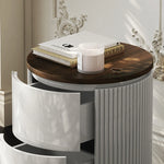 Stylish Multi-Layer Board Bedside Cupboard - Modern Storage Solution for Your Home Decor fmfd-5071