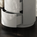 Stylish Multi-Layer Board Bedside Cupboard - Modern Storage Solution for Your Home Decor fmfd-5071
