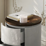 Stylish Multi-Layer Board Bedside Cupboard - Modern Storage Solution for Your Home Decor fmfd-5071