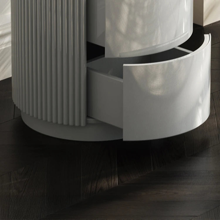 Stylish Multi-Layer Board Bedside Cupboard - Modern Storage Solution for Your Home Decor fmfd-5071
