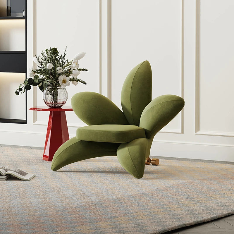 Stylish Solid Wood Chair with Unique Techno Fabric Design – Perfect for Modern Living Spaces fmfd-5072