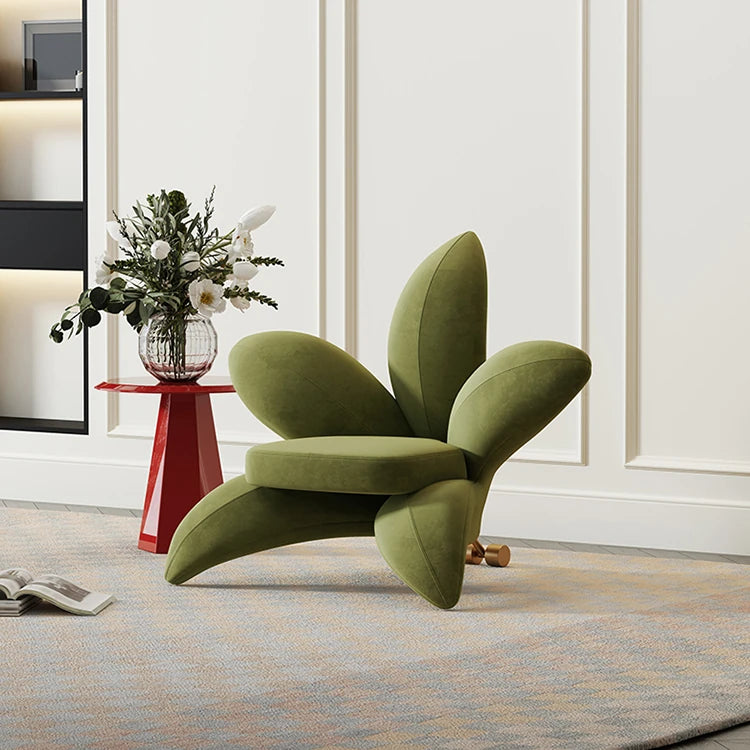 Stylish Solid Wood Chair with Unique Techno Fabric Design – Perfect for Modern Living Spaces fmfd-5072