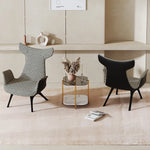 Stylish Solid Wood Accent Chair with Unique Design – Perfect for Modern Interiors fmfd-5074