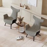 Stylish Solid Wood Accent Chair with Unique Design – Perfect for Modern Interiors fmfd-5074