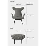 Stylish Solid Wood Accent Chair with Unique Design – Perfect for Modern Interiors fmfd-5074