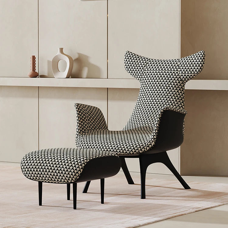 Stylish Solid Wood Accent Chair with Unique Design – Perfect for Modern Interiors fmfd-5074
