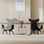 Stylish Solid Wood Accent Chair with Unique Design – Perfect for Modern Interiors fmfd-5074