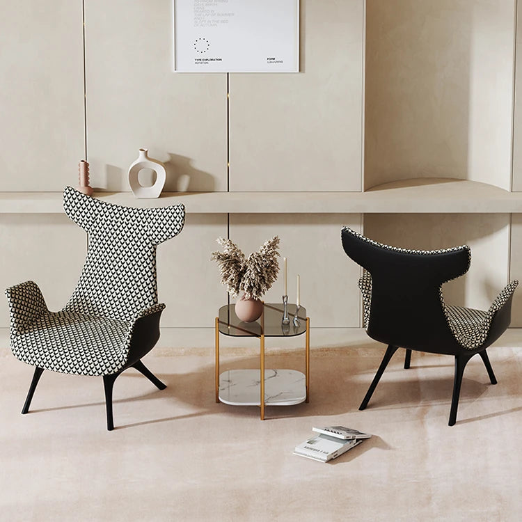 Stylish Solid Wood Accent Chair with Unique Design – Perfect for Modern Interiors fmfd-5074