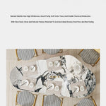 Elegant Marble Dining Table - Modern Oval Design for Stylish Dining Spaces fmfd-5078