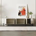 Modern Multi-Layer Board TV Cabinet - Stylish and Functional Living Room Furniture fmfd-5079