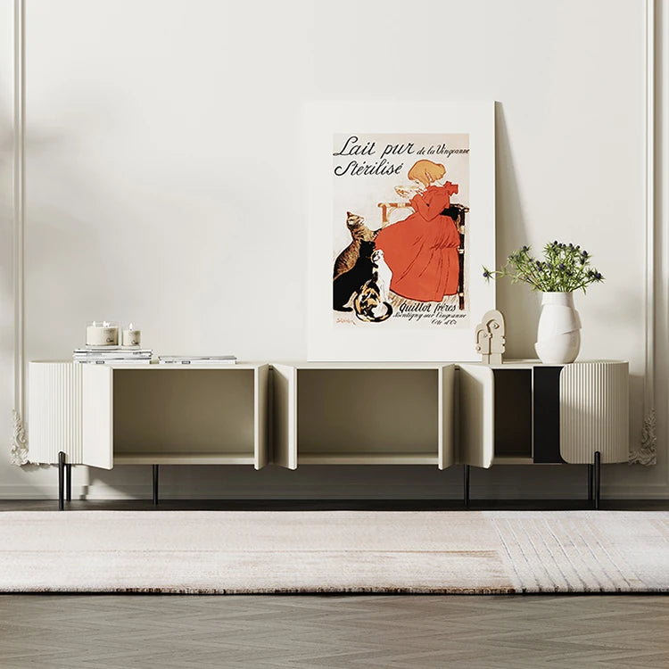 Modern Multi-Layer Board TV Cabinet - Stylish and Functional Living Room Furniture fmfd-5079