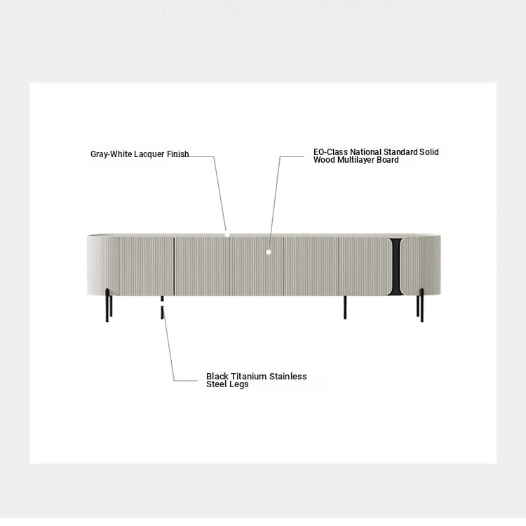 Modern Multi-Layer Board TV Cabinet - Stylish and Functional Living Room Furniture fmfd-5079