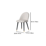Modern Gray Velvet Dining Chair with Gold Legs - Elegant Home Accent Seating fmsf-772-ch