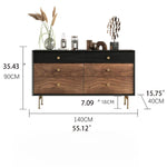 Sleek Modern Multi-Layer Board Stainless Cabinet - Elegant Storage Solution fmsjj-4204