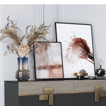 Luxury Marble & Stainless Steel Cabinet: Enhance Your Space fmsjj-4210