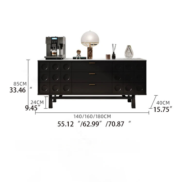 Sleek Modern Cabinet with Ash Wood and Ceramic Top - Perfect for Contemporary Interiors fmsjj-4213