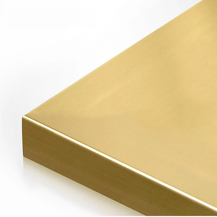 Sleek Marble and Stainless Steel Cabinet with Modern Design Elements fmsjj-4216