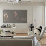 Modern Sintered Stone Glass Coffee Table - Stylish Multi-Layer Board Design for Chic Living Rooms fmus-4077