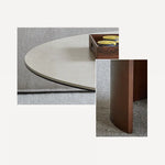 Modern Sintered Stone Glass Coffee Table - Stylish Multi-Layer Board Design for Chic Living Rooms fmus-4077