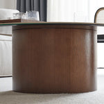 Modern Sintered Stone Glass Coffee Table - Stylish Multi-Layer Board Design for Chic Living Rooms fmus-4077