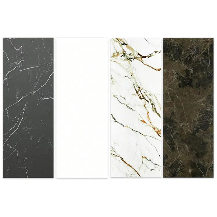 Modern Sintered Stone Coffee Table with Glass and Ash Wood Details fmus-4088