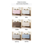 Modern Pine PU Leather Cabinet with Sleek Design and Ample Storage - Perfect for Home Decor and Organization fmxjs-5349