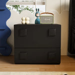 Stylish Pine Multi-Layer Board Cabinet with Synthetic Leather Finish - Modern Storage Solution for Any Space fmxjs-5350