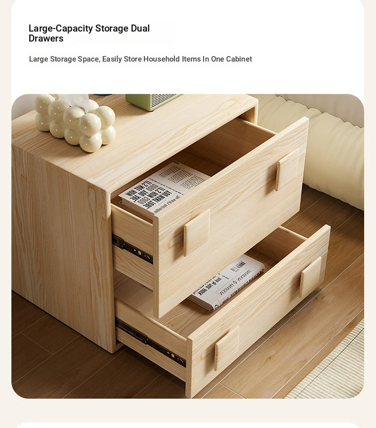 Stylish Pine Multi-Layer Board Cabinet with Synthetic Leather Finish - Modern Storage Solution for Any Space fmxjs-5350