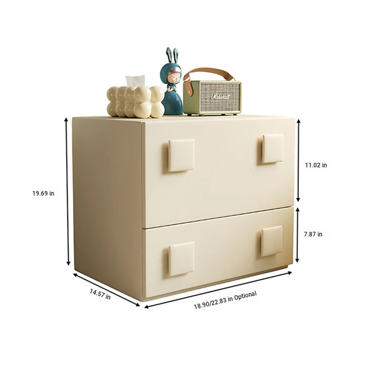 Stylish Pine Multi-Layer Board Cabinet with Synthetic Leather Finish - Modern Storage Solution for Any Space fmxjs-5350