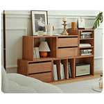 Stylish Light Brown Black Cherry Wood Tea Table - Durable Plywood Construction fmy-687