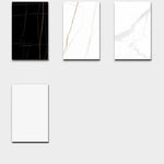 Elegant Brown Sintered Stone Table with Ash Wood Accents fnl-265