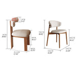 Elegant Natural Brown Solid Wood Table - Perfect for Any Home Décor fnl-273