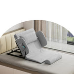 Stylish Grey-Green Bed with Durable Aluminum Alloy Frame and Cozy Cotton-Linen Upholstery foltm-1554