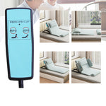 Stylish Grey-Green Bed with Durable Aluminum Alloy Frame and Cozy Cotton-Linen Upholstery foltm-1554