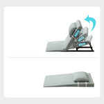 Stylish Grey-Green Bed with Durable Aluminum Alloy Frame and Cozy Cotton-Linen Upholstery foltm-1554