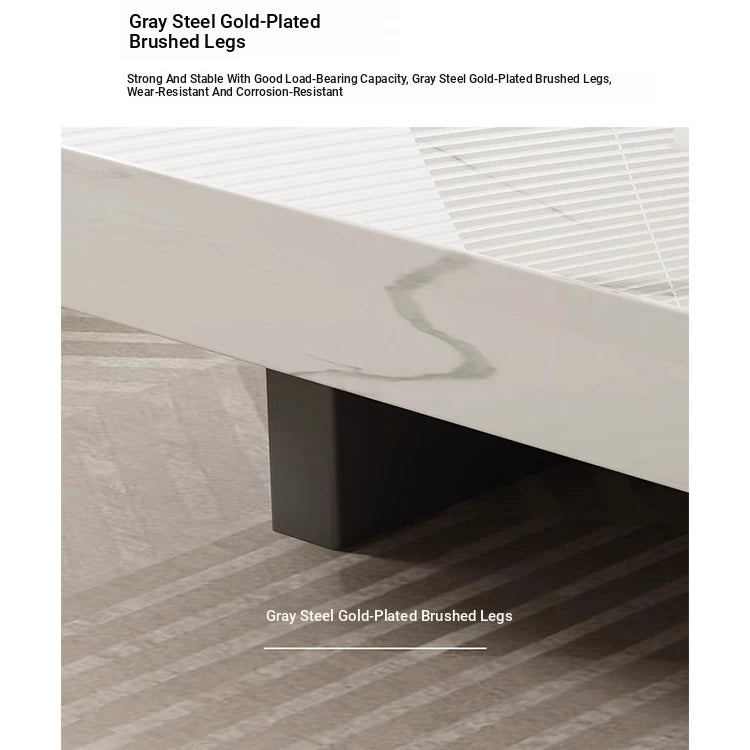 Modern Ceramic Sintered Stone Tea Table with Stylish Multi-Layer Design – Elegant Home Furniture for Living Room fplk-5023