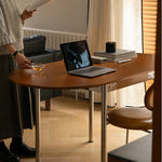 Elegant Boxwood Dining Table with Space-Saving Foldable Design fpmxm-2765