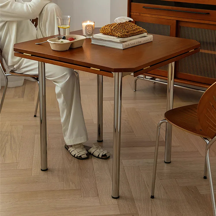 Modern Boxwood Dining Table with Sleek Metal Legs - Perfect for Urban Spaces fpmxm-2766