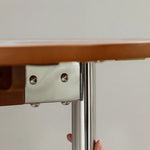 Modern Boxwood Dining Table with Sleek Metal Legs - Perfect for Urban Spaces fpmxm-2766