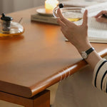 Elegant Cherry Wood Dining Table - Perfect for Stylish Gatherings fpmxm-2770