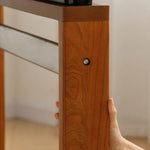 Elegant Cherry Wood Dining Table - Perfect for Stylish Gatherings fpmxm-2770