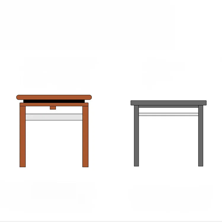 Elegant Cherry Wood Dining Table - Perfect for Stylish Gatherings fpmxm-2770