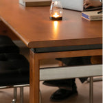 Elegant Cherry Wood Dining Table - Perfect for Stylish Gatherings fpmxm-2770