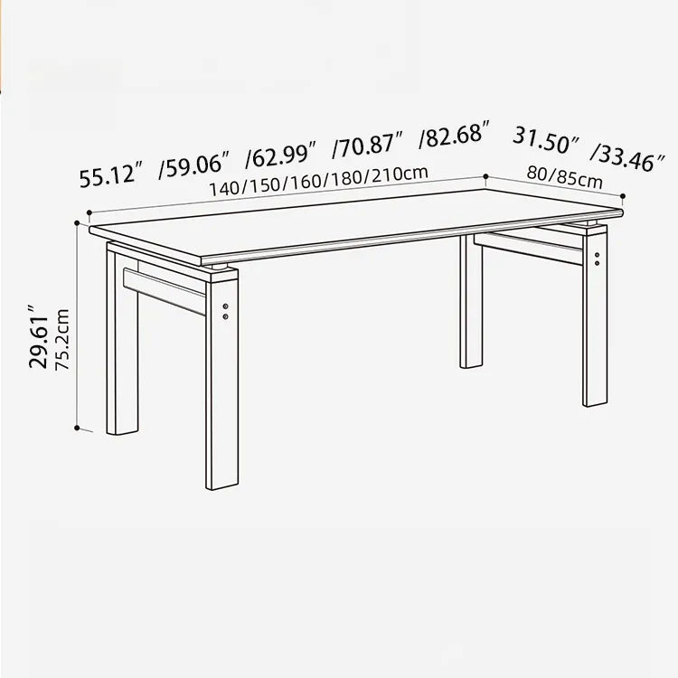 Elegant Cherry Wood Dining Table - Perfect for Stylish Gatherings fpmxm-2770