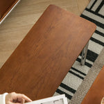 Elegant Boxwood Stool with Sleek Metal Legs - Perfect for Modern Interiors fpmxm-2778