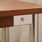 Elegant Boxwood Stool with Sleek Metal Legs - Perfect for Modern Interiors fpmxm-2778