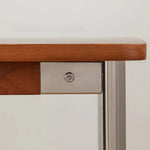 Elegant Boxwood Stool with Sleek Metal Legs - Perfect for Modern Interiors fpmxm-2778