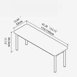 Elegant Boxwood Stool with Sleek Metal Legs - Perfect for Modern Interiors fpmxm-2778